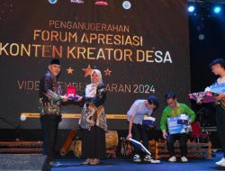 Video Potensi Budidaya Jamur Tiram di Desa Banjarsari Wetan Berhasil Meraih Juara 8 Nasional Dalam Forum Apresiasi Konten Kreator Desa Tahun 2024