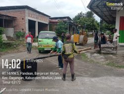 Pengaspalan Ulang Jalan Dukuh Tumpukan, dusun Pandean Desa Banjarsari Wetan berjalan Sukses