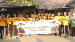 Polres Madiun Dorong Pelestarian Lingkungan melalui Green Policing di Kec. Dagangan